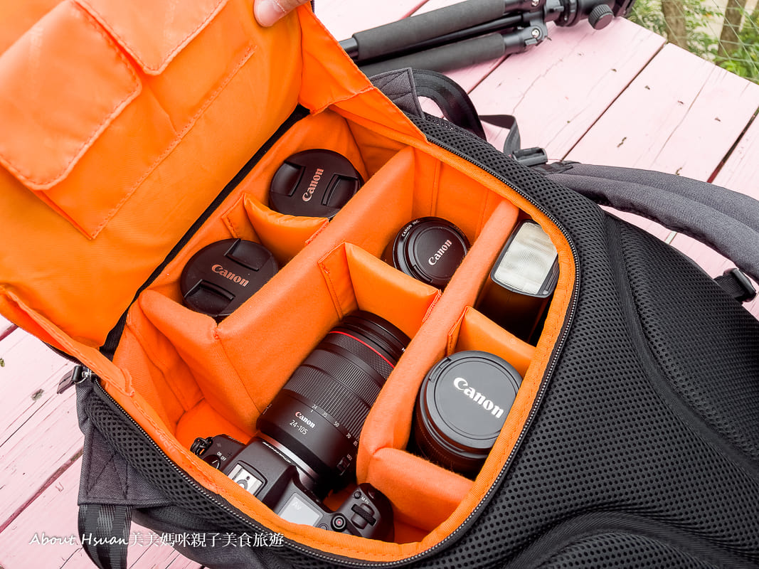 普樂威 Prowell相機後背包 一包可以裝6鏡 實在太好用 @About Hsuan美美媽咪親子美食旅遊