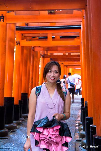 [日本關西]京都景點推薦-伏見稻荷大社、和服體驗、清水寺 @About Hsuan美美媽咪親子美食旅遊