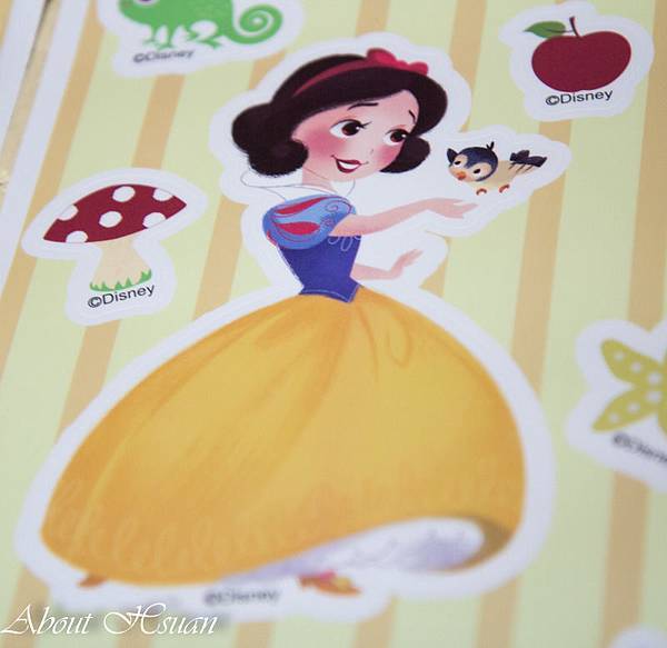 [好物分享]itaste小品味-迪士尼公主時鐘壁貼 @About Hsuan美美媽咪親子美食旅遊