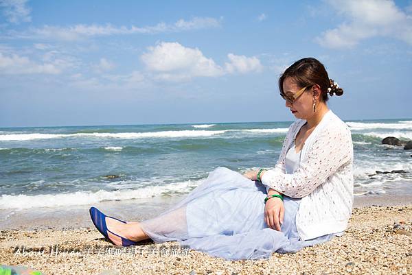 inooknit海岸漫步平底鞋。時尚也能很舒服的寶藍編織鞋 @About Hsuan美美媽咪親子美食旅遊
