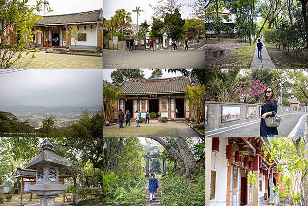 桃園三級古蹟壽山巖觀音寺 參拜佛寺之外更是桃園賞櫻花的好地點