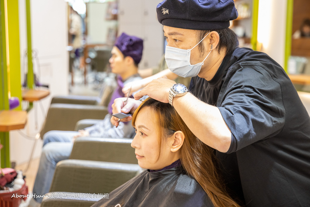 台北歐美漂染手刷染 God Hand Hair Salon 想要有型又時尚，找店長Taki就對了 @About Hsuan美美媽咪親子美食旅遊